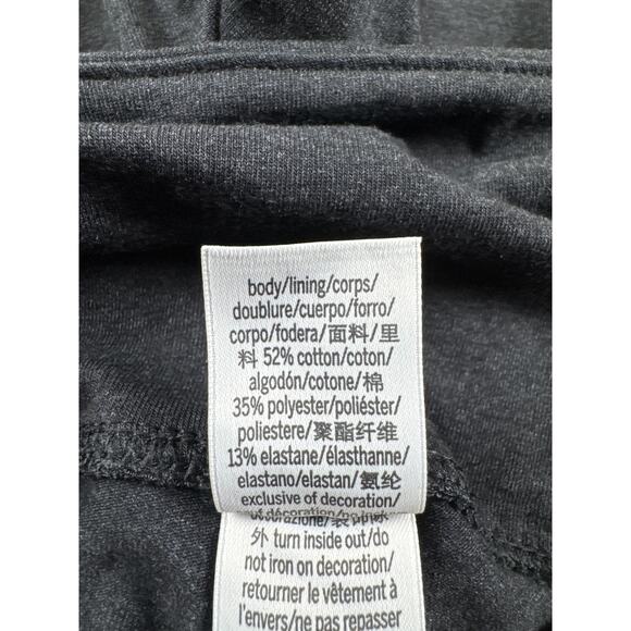 Victoria’s Secret Pink High‎ Rise Stretch Cotton Leggings Dark Grey Medium - Picture 6 of 6